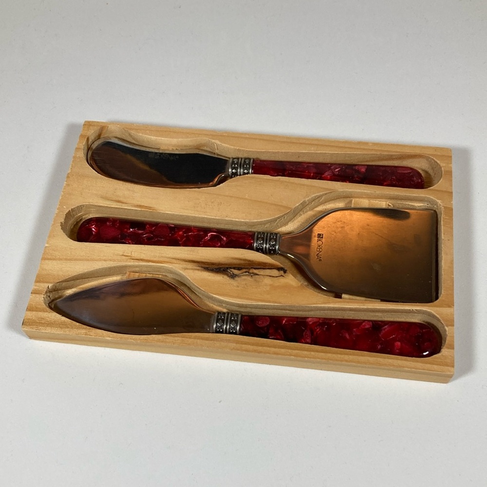 Lorena Brand New Cheese Board Serving Set 3 Pieces